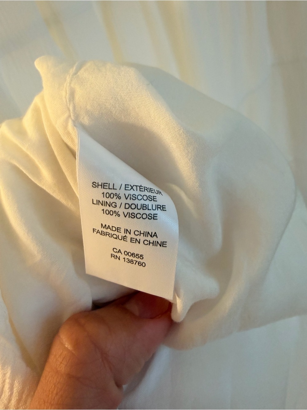 RW&Co Women’s White V-Neck Tiered Dress - Picture 6 of 7
